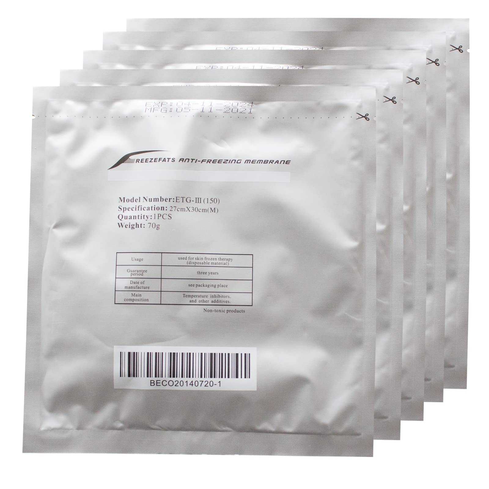 Anti Freeze Membrane Anti Freezing Film , Fat Anti Freezing Membrane Size M (Medium 27x30 cm)