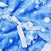 MrXLWhome Christmas Tree Skirts Blue 36inches, Blue and White Holiday Tree Skirts, Christmas Tree Decorations Skirts 36inches Blue