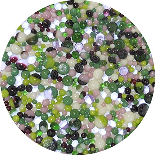 Artichoke Designer Collection Mix Frit Balls - 90COE - Made from Bullseye Glass