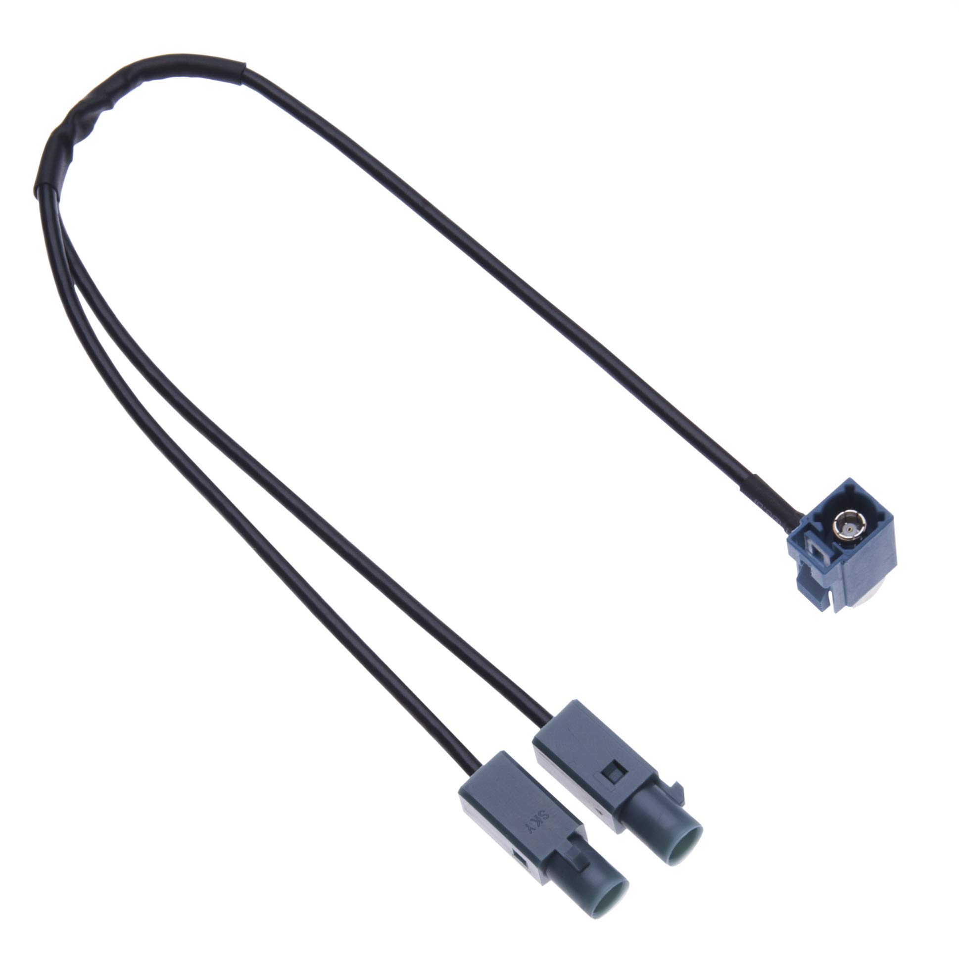 Dual Fakra Car Radio Antenna Adapter| Double Fakra Plug Vehicle Aerial Stereo FM Navigation GPS Connector for Car Models