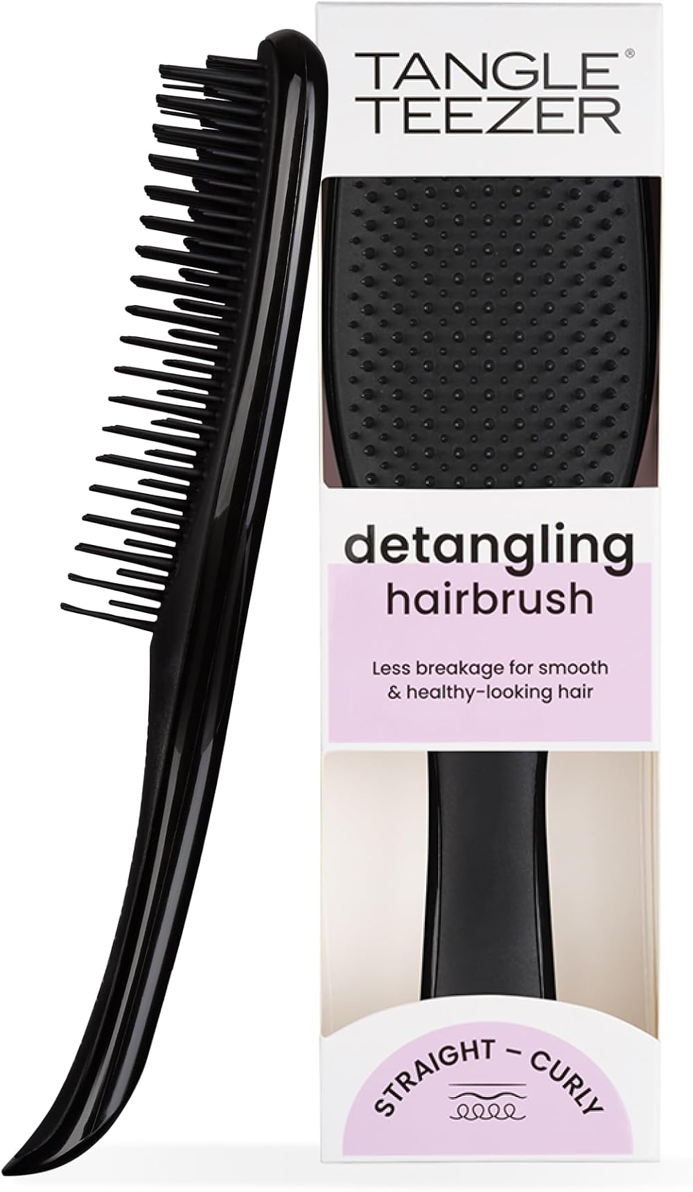 Tangle Teezer Ultimate Detangler Hairbrush Wet Dry All Hair Types Liquorice