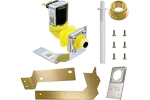 SUPEIQALITY 2025 Upgrade 000008484 000009122 33129030 IH9122 Ice Machine Water Inlet Valve Assembly (OEM) 220V/240V 50Hz/60Hz 6W for Manitowoc Ice Machine Parts 2-Year Warranty