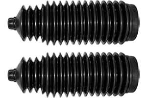 HAWK BROTHER 2Pcs Tie Rod Boots, Rack and Pinion Boots, Steering Tie Rod End Bellows Replacement for 2013-2018 Ram 1500-68166674AA