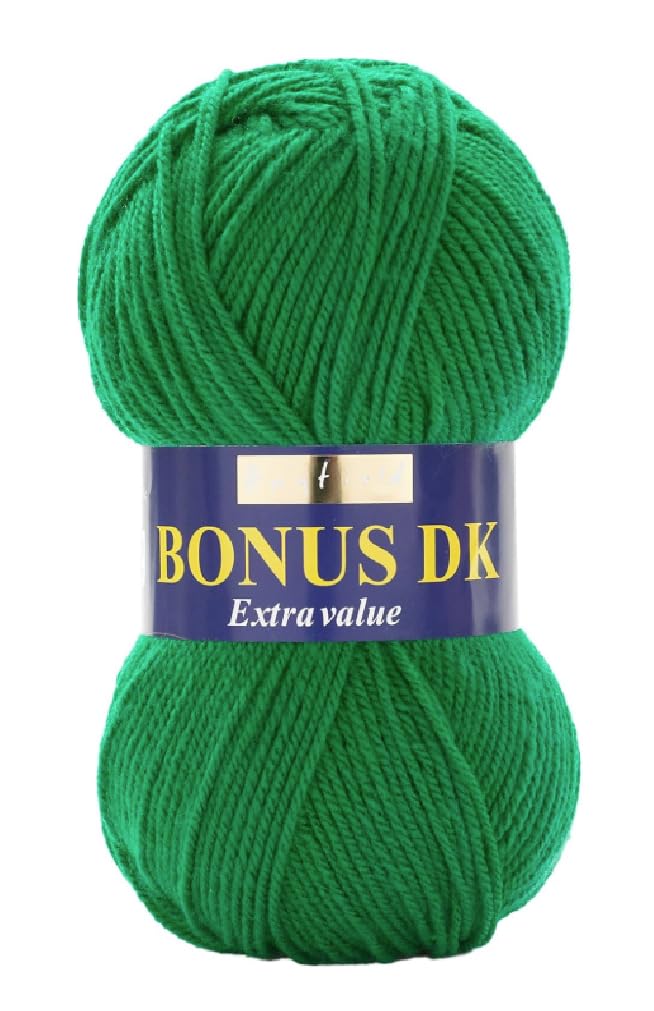 Hayfield Bonus DK Double Knitting, Emerald (916), 100g by Sirdar — image 1