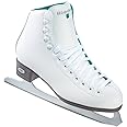 Riedell 110 Opal Ice Skates - Recreational Ice Skates with Stainless Steel Spiral Blade