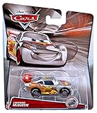 DISNEY PIXAR CARS 2015 RELEASE LIGHTNING MCQUEEN SILVER RACER SERIES EXCLUSIVE DIE-CAST
