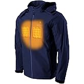 Sahara II Men’s Heated Jacket - 10 hrs of Heat | 3 Heat Zones | Battery & Charger | Machine Washable | All Day Warmth