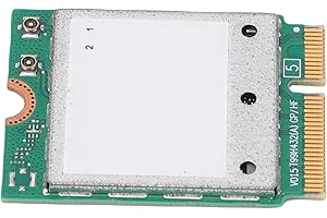 Gugxiom QCNCM865 WiFi 7 Network Card, 5.8Gbps Tri Band Wireless Adapter M.2 NGFF, 6GHz 5G 2.4G Module for Laptop PC