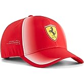 PUMA Scuderia Ferrari F1 2026 Team Hat - Red - One Size Fits Most | Curved brim, All the latest team and partner logos, Unisex regular fit, Officially licensed