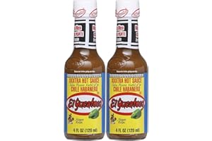 VALUBNDL: El Yucateco XXXtra Hot Habanero Sauce (2-Pack) – 240ml Total (Two 120ml Bottles) – Authentic Mayan Recipe Kutbil-Ik