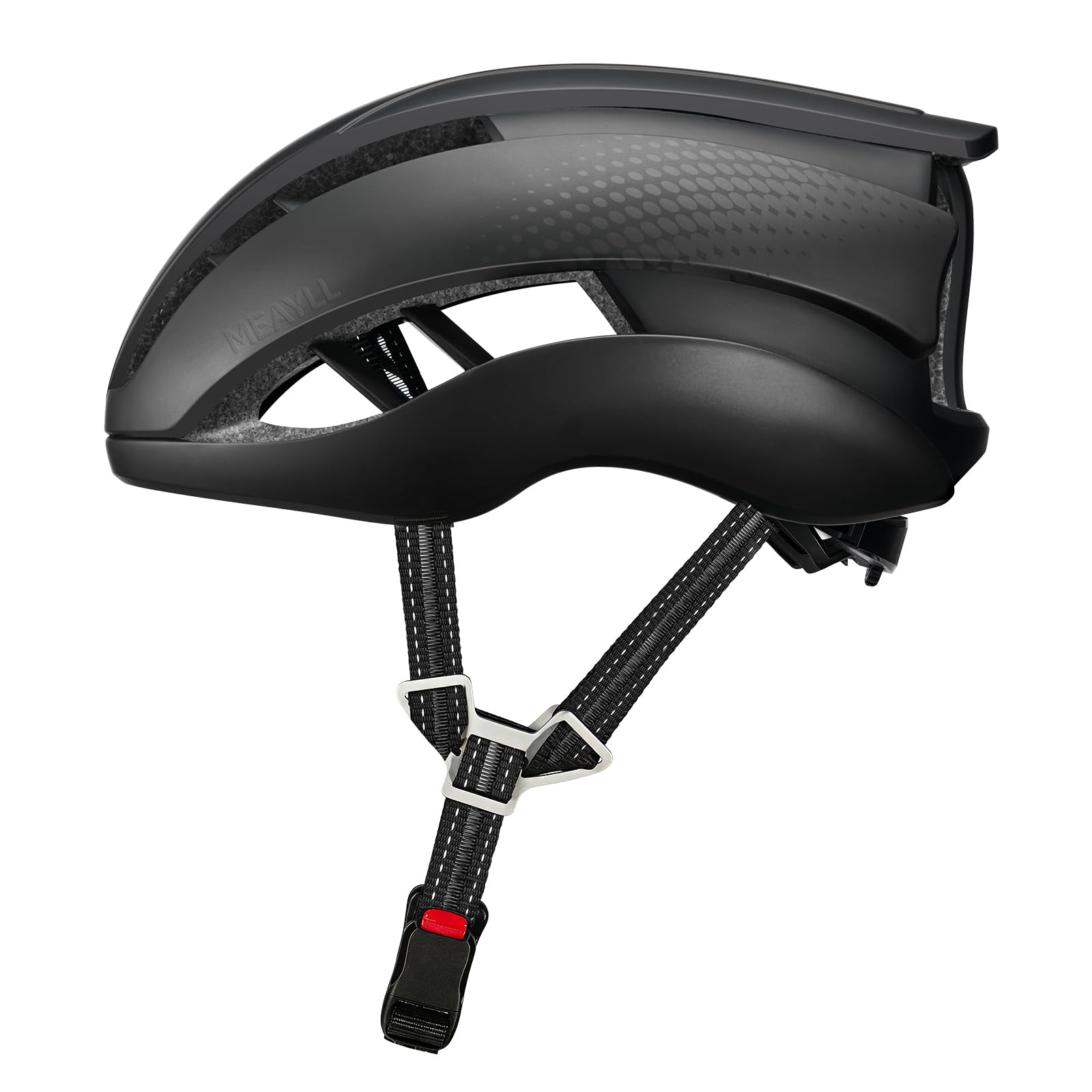 Fahrradhelm Herren Damen, Leichter Fahrradhelm Erwachsene für City & Rennrad mit Magnetverschluss, 16 Belüftungsöffnungen, CE EN1078 – Verstellbar M/L (55–61 cm, ca. 290–300g)