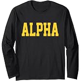Alpha Long Sleeve T-Shirt