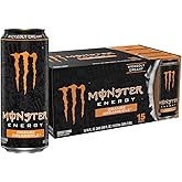 Monster Energy Orange Dreamsicle, Energy Drink, 16 Ounce (Pack of 15)