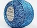 Petunia Blue Silver Metallic Braid Thread - 20 Gram 207 Yards