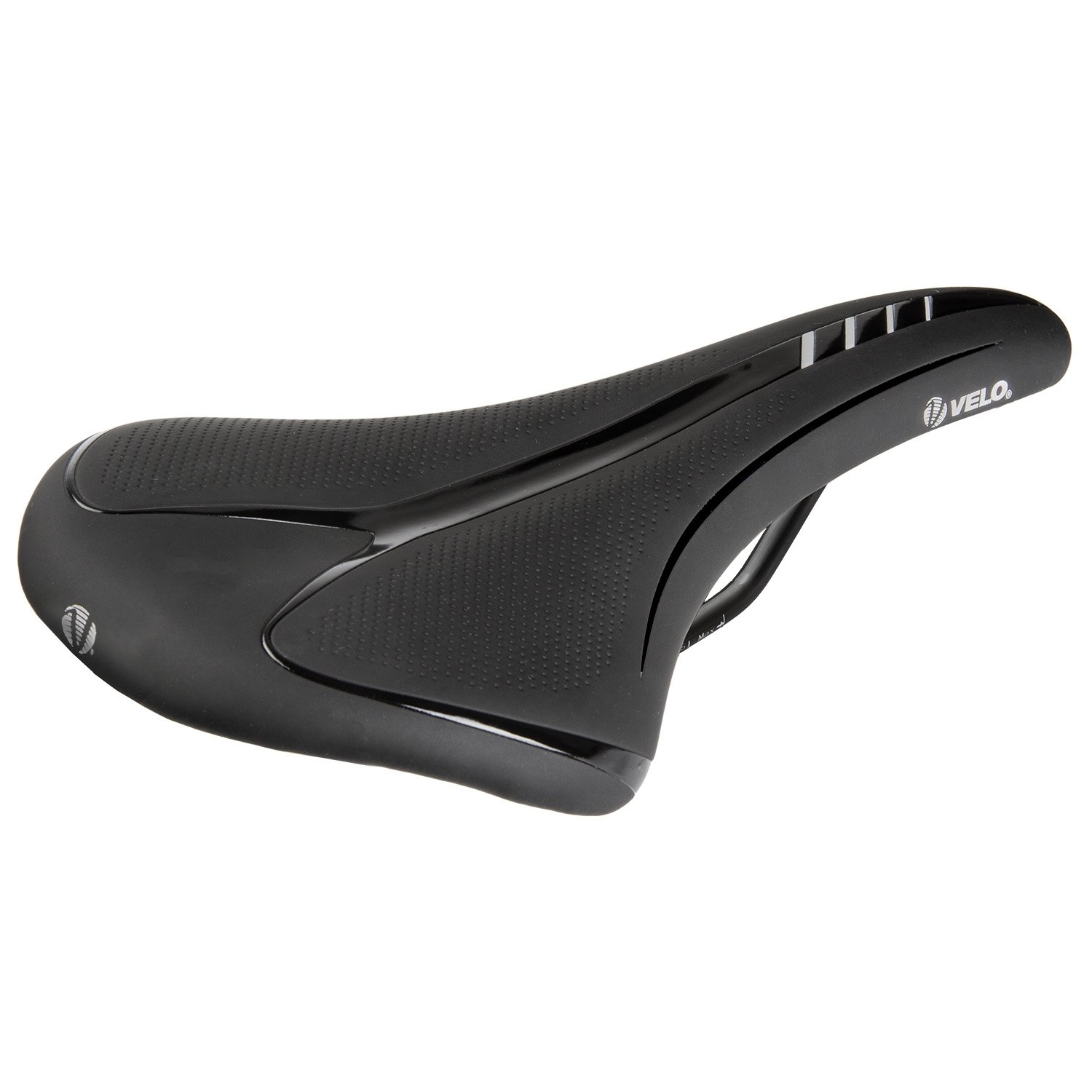 Velo Unisex Adult Fit Athlete BC Saddle For Bicycle - Black, Medium