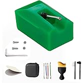 ATN95E Replacement Stylus for AT LP120 Turntable. AT95E Cartridge.AT95E Stylus phono cartridge wires.3PCS Turntable Needle Stylus Brush.record mitt