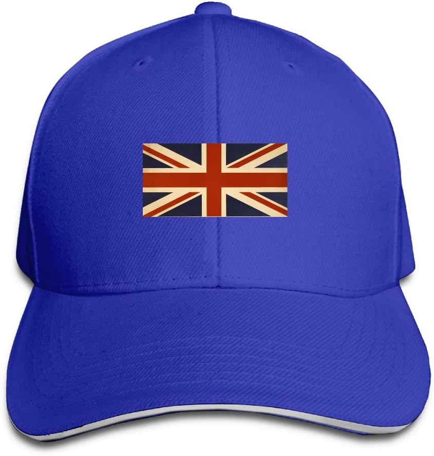 British Flag Unisex Snapback Sandwich Cap