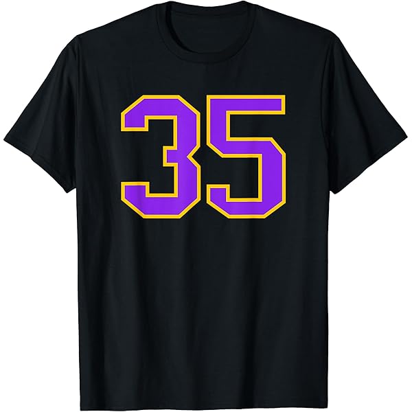 Amazon.com: Number #90 Black Sport Varsity Number T-Shirt