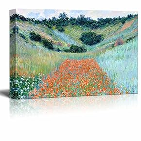 Poppy Field in a Hollow Near Giverny by...