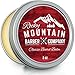 Rocky Mountain Barber Company Beard Balm - Classic Unscented - 100% Natural - Premium Wax Blend with Nutrient Rich Bees Wax, Jojoba, Coconut Oil
