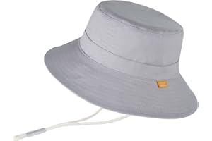 MOOKIRAER Baby Sun Hat for Boy Girl Toddler Summer Bucket Hat Kids Sun Protection Beach Hat Baby Hats Wide Brim Outdoor Play Hat