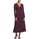 Derek Lam 10 Crosby Womens Isabella Ruched Front Long Sleeve Dress