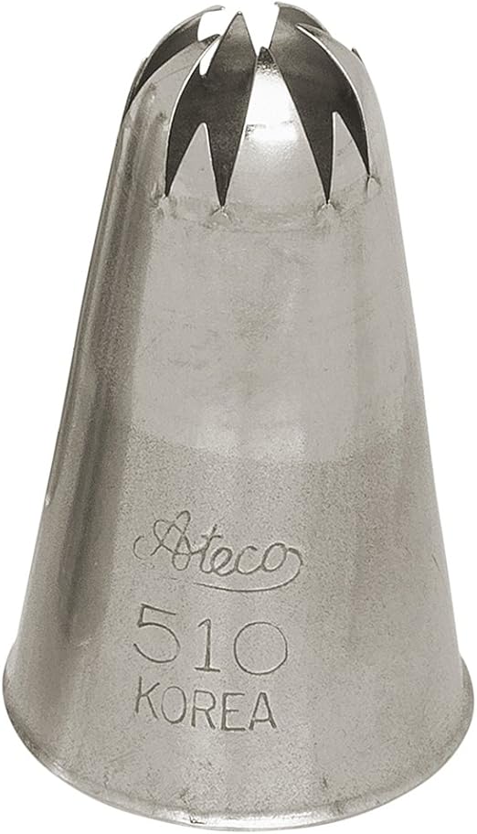 Amazon Com Ateco 510 Deep Cut Star Pastry Tube Kitchen Dining