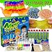OzBSP Mega Slime Kit. Slime Making Kit for Boys Girls Kids. DIY Slime Kit with Everything to Make 8 Batches of Slime. Clear Glue Glitter Foam Beads Charms Activator Neon Colors. Slime Supplies Kits