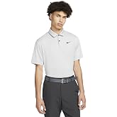 Nike Men's Dri-FIT Tour Golf Polo Light Grey | Black XX-Large