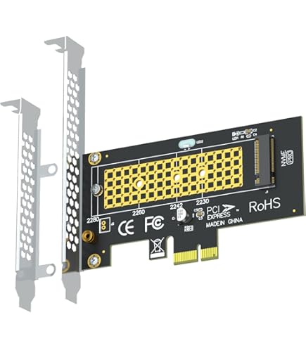 Amazon.com: GLOTRENDS M.2 NVMe to PCIe 4.0 X4 Adapter with