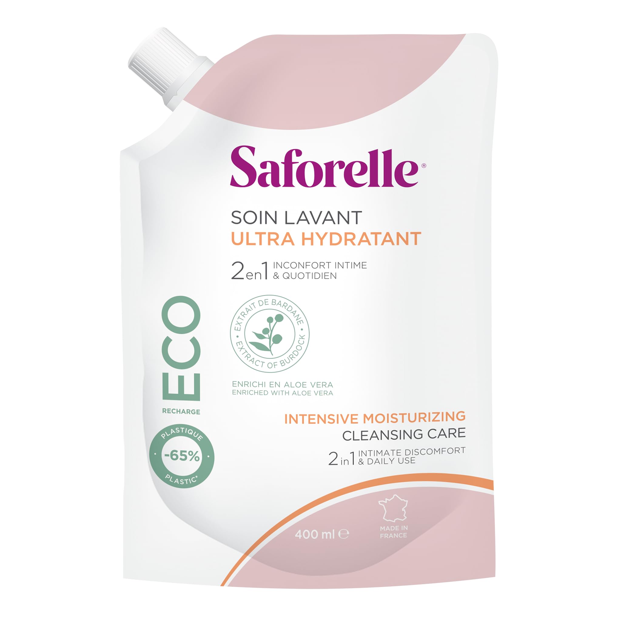 Saforelle Intensive Moisturising Cleansing Care Refill 400ml