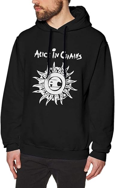 black graphic hoodies