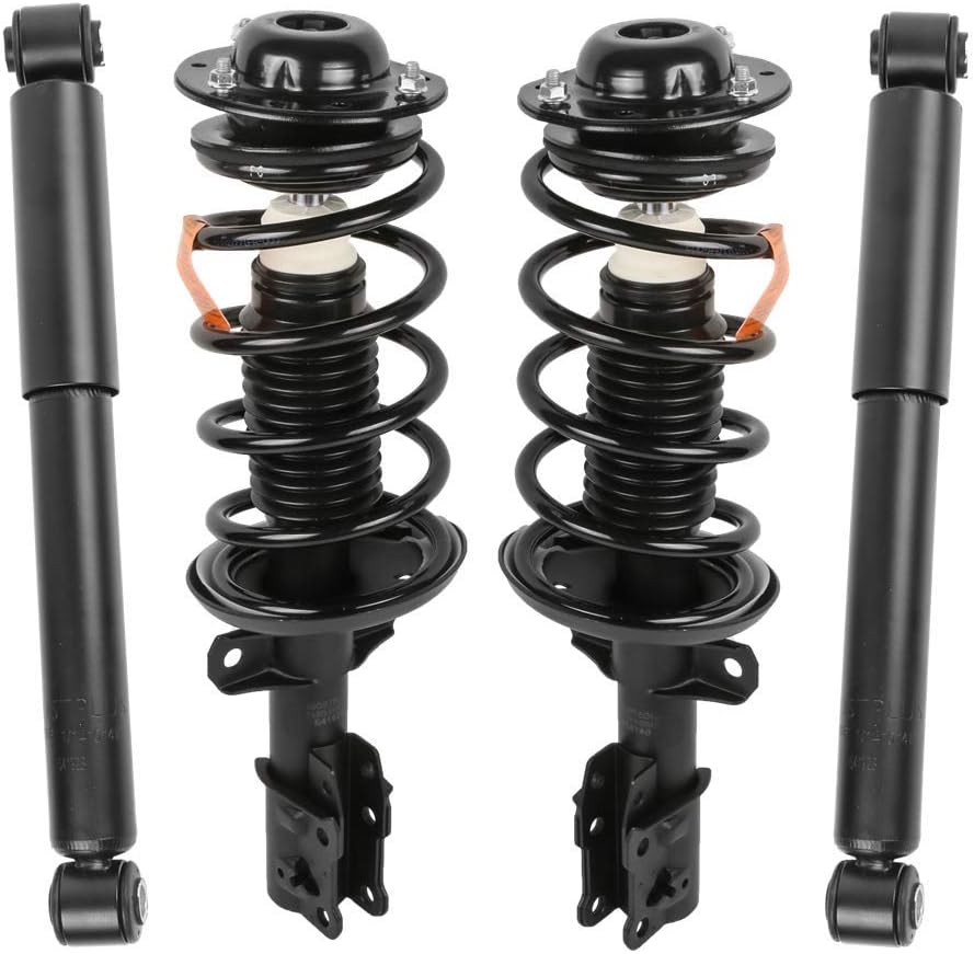 MOSTPLUS Front Rear Complete Strut Spring Assemblies Shock Absorbers Compatible for Chevrolet HHR Cobalt Pontiac (Set of 4): Automotive