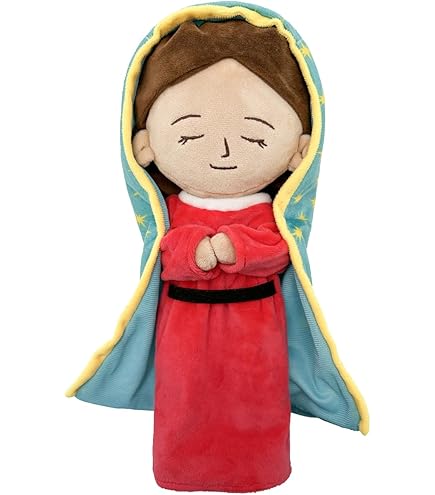 Amazon.com: Enhopty Lady of Guadalupe Plush Blessed Mary Stuffed