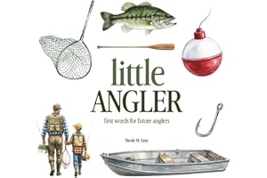 Fishing Book for Baby, Toddlers & Kids | Little Angler: First Words For Little Boys & Girls | Vocabulary Builder: Picture Boo