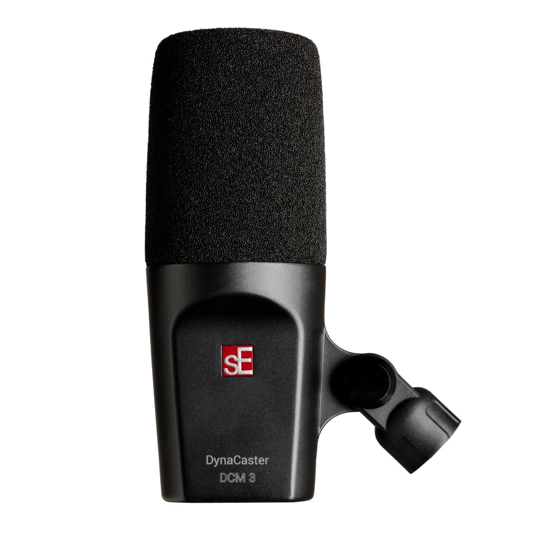 SE Electronics DynaCaster DCM3 Dynamic Broadcast Cardioid Microphone