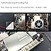 MakerFocus Aluminum Alloy CNC Case Enclose with CPU Super Mute Cooling Fan for Lattepanda Development Board