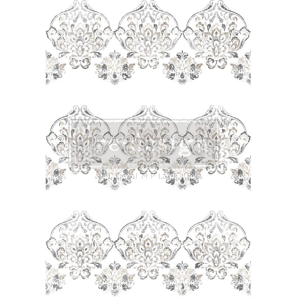 Prima Marketing Redesign Decor Transfers, Antique Damask