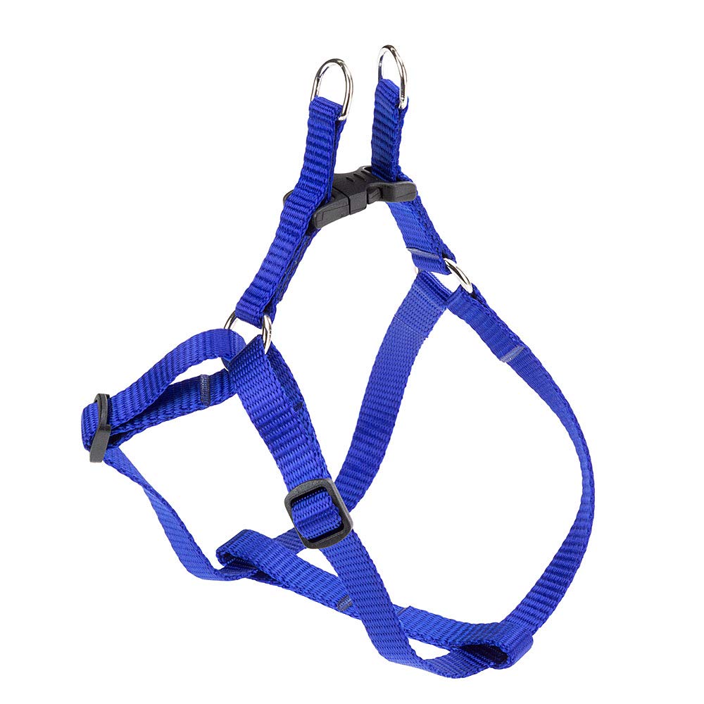 Ferplast Small Dog Harness EASY XXS, Adjustable Cat Harness, Easy to Wear, 28-38 cm. Blue — image 1