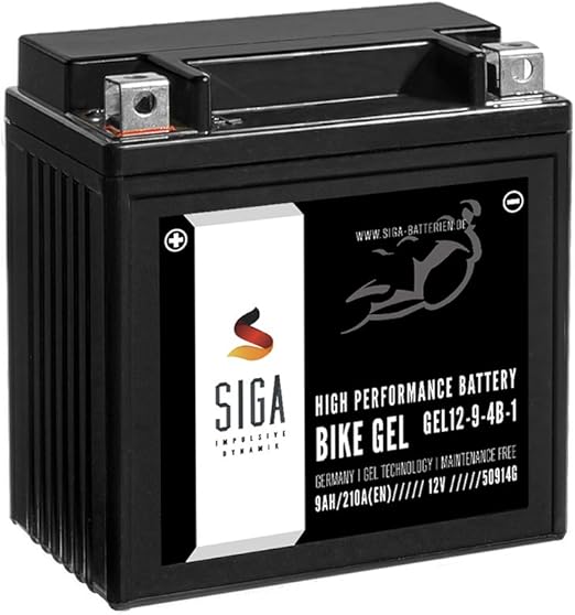 9-Bs Battery BATTERIE MOTO YUASA YB9-B 12N9-4B-1 12V 9AH Devis