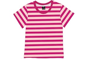 Deerose Kids Striped Shirts Short Sleeve Boy Girls July 4th Patriotic Tee Top 3-14 Years