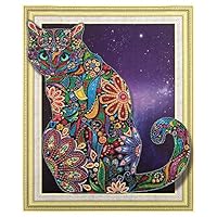 Diamondo 5D DIY Special-shaped Diamond Painting Cat Cross Stitch Embroidery Mosaic