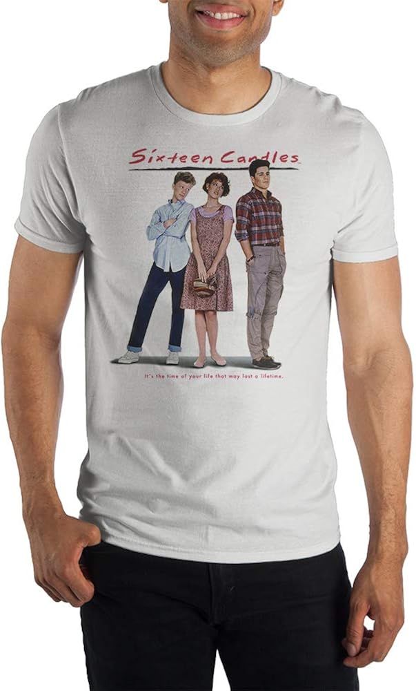 Sixteen Candles Movie Poster Crew Neck ShortSleeve Tshirt