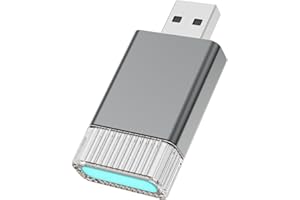 KEROLFFU 2in1 Mini Wireless Carplay Adapter for Apple iPhone & Android Auto,Plug in Auto Play Wired to Wireless Small Dongle,Bluetooth Car Adapter for Cars 2016+,iPhone iOS10/Android 11,Grey02