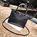 Clearance!Women Shoulder Bags,Todaies Woman Crossbody Bags PU Leather Handbag Alligator Pattern Shoulder Bag 2018 (25cm(L)12cm(W)20cm(H), Black)