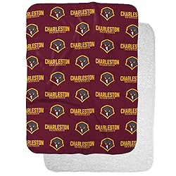 University of Charleston Logo Pattern Sherpa