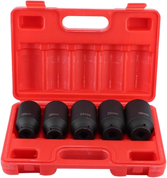 5Pcs Herramienta de reparación de enchufes de impacto profundo métrico