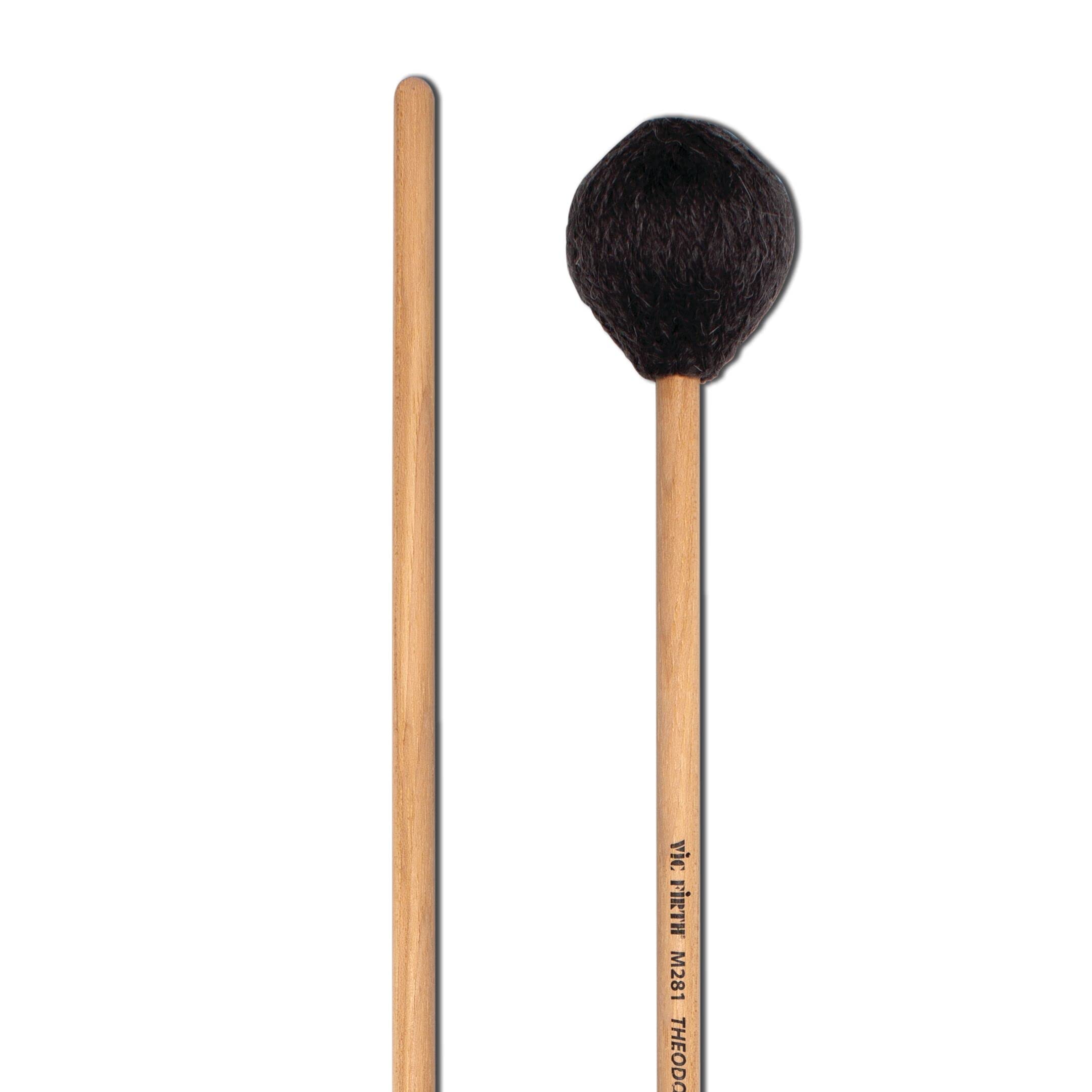 Vic FIrth - Signature Series Marimba Mallets - M281 - Theodor Milkov Marimba - Soft - Black