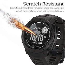 Miimall [10+2 Pack] Compatible for Garmin Instinct