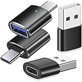 USB C to USB Adapter,Type C to USB Adapter [4 Pack] 3.0 USB Type-C Male to USB Female, USB C Female to USB Male Adapter OTG C